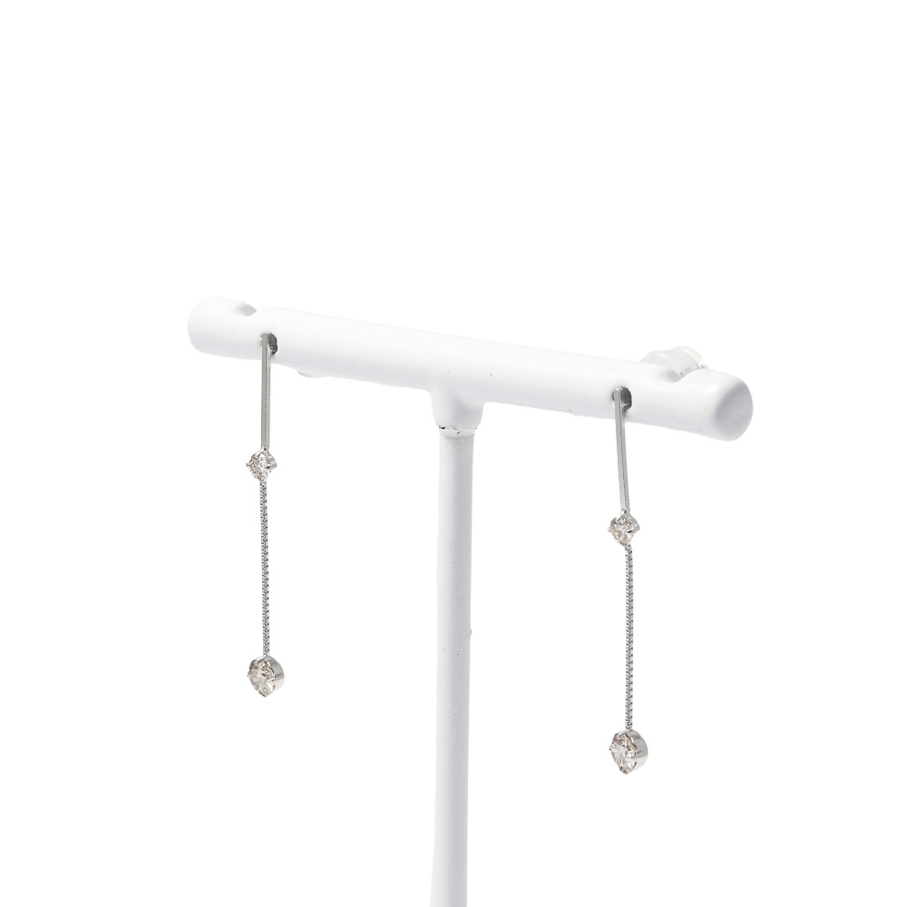 ダイヤピアス　プラチナ プラチナ900 ダイヤモンド ピアス J393337 | ユキザキセレクトジュエリー