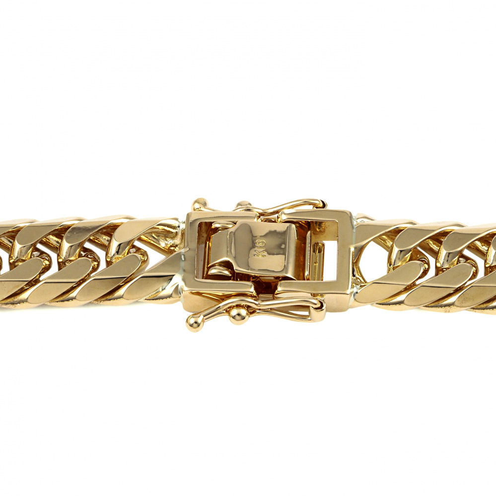 K18イエローゴールド 喜平 ネックレス ダブル6面 約50cm 約150.46g