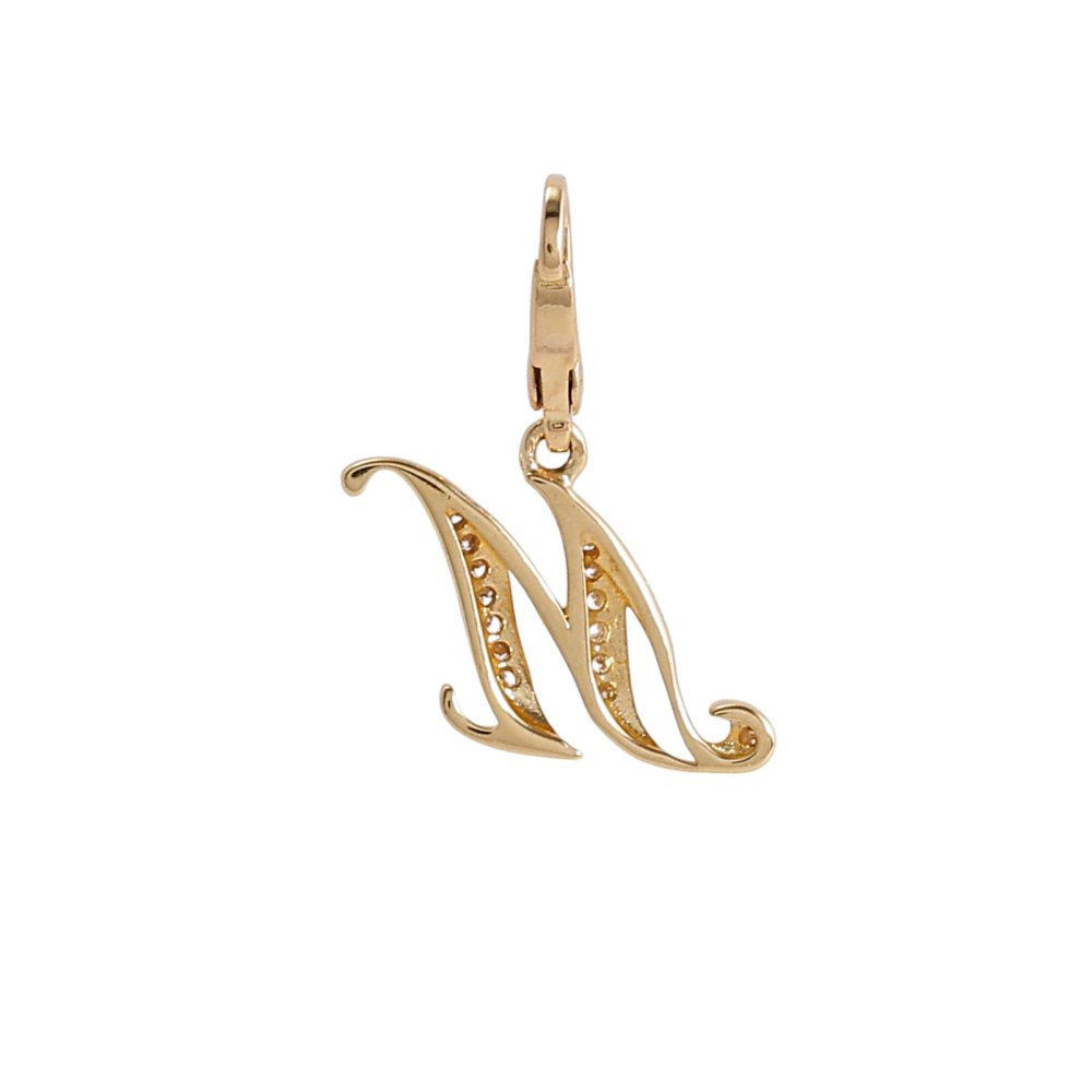 中古] ユキザキ アルファプティ イニシャルチャーム【M】【正規品