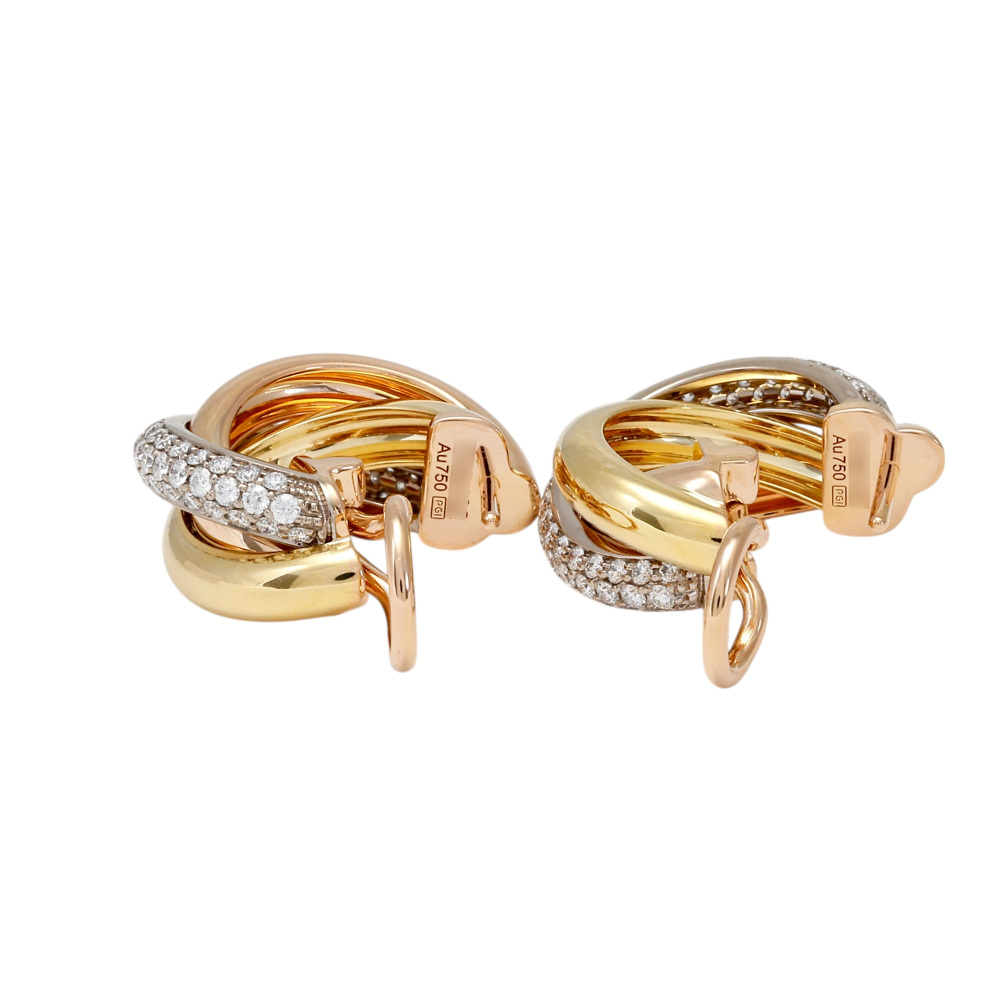 中古] カルティエ トリニティ クラシックモデル セミパヴェ