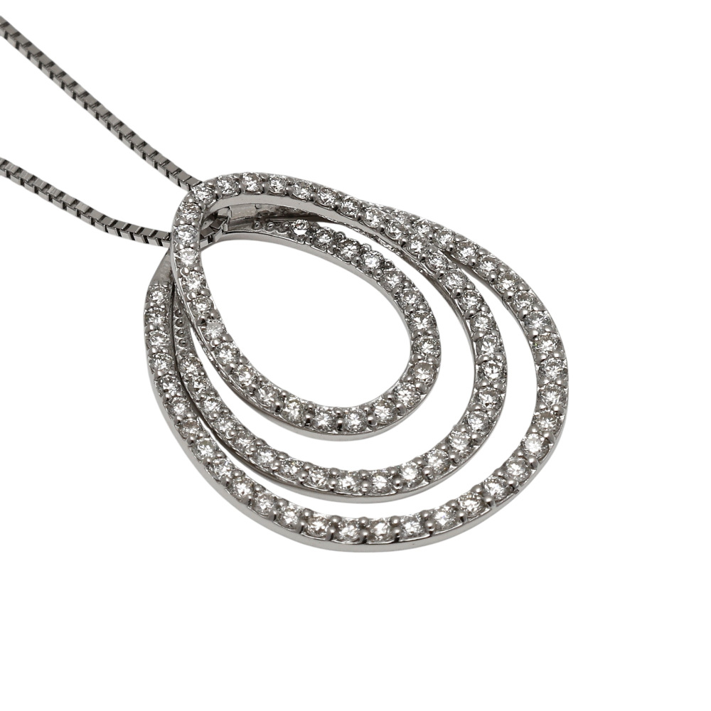 プラチナ950 プラチナ850 ダイヤモンド ネックレス J394874 | ユキザキ