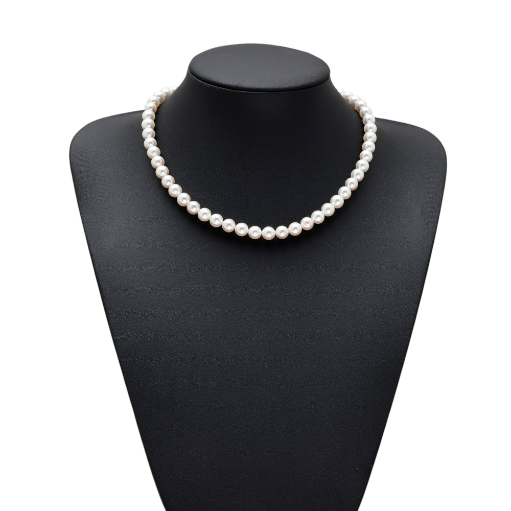シルバー アコヤパール パール ネックレス J395590 | ユキザキセレクト
