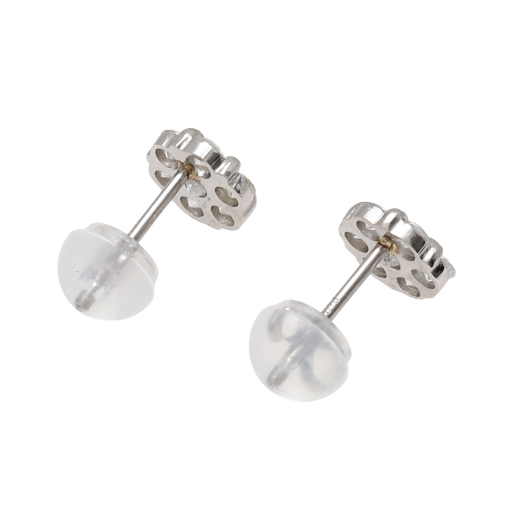 プラチナ900 ダイヤモンド ピアス J395854 | ユキザキセレクトジュエリー