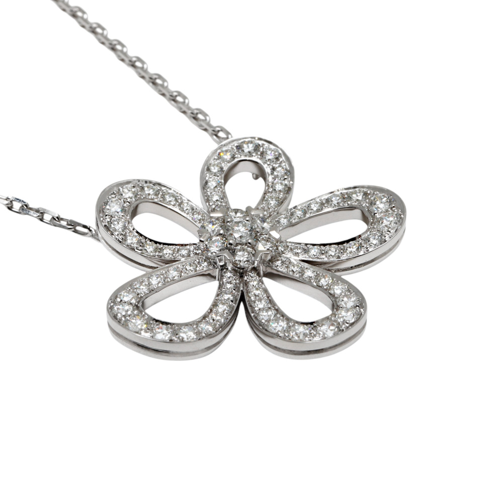 中古] ヴァンクリーフ&アーペル フラワーレース VCARP05200 ネックレス