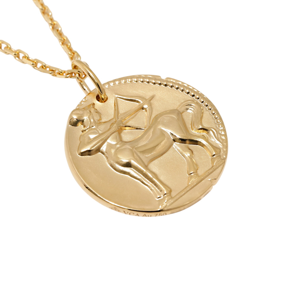 中古] ヴァンクリーフ&アーペル ゾディアック メダル サジタリィ(射手