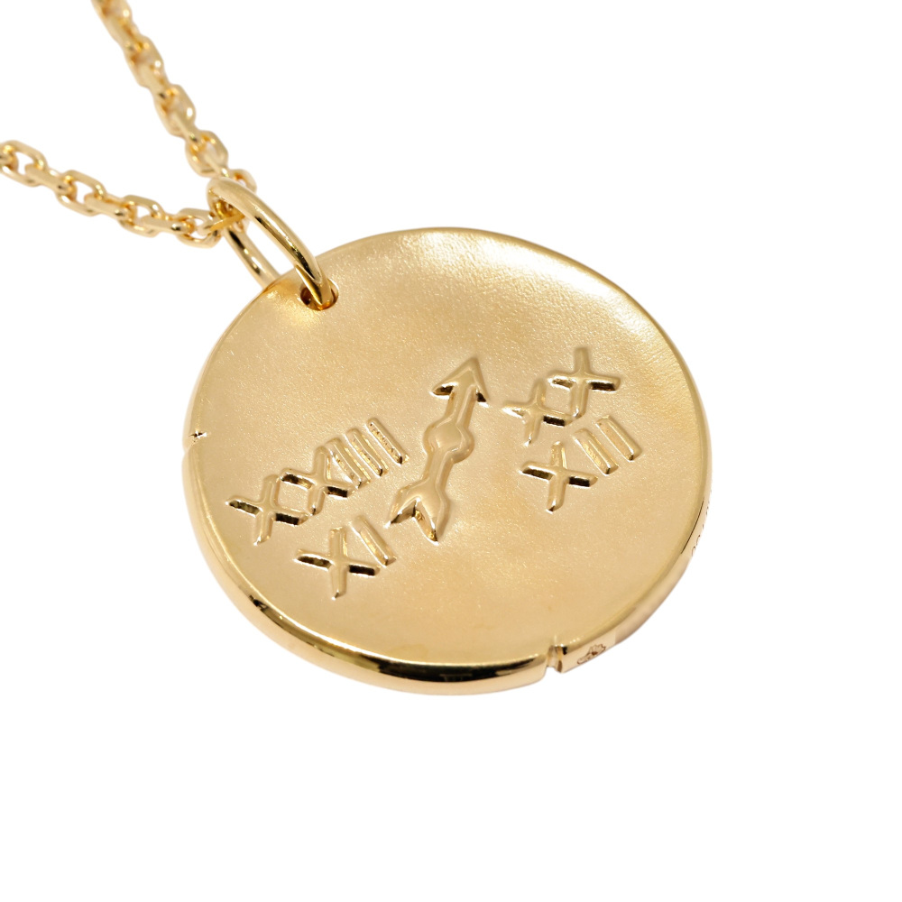 Van Cleef & Arpels ゾディアック 射手座 YGD ゾディアック メダル サジタリィ (射手座) 18K イエローゴールド