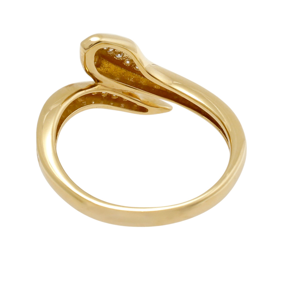 K18イエローゴールド ダイヤモンド リング J398308 | ユキザキセレクト