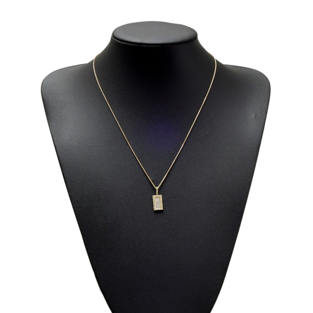 K18イエローゴールド ダイヤモンド ネックレス J398348 | ユキザキ