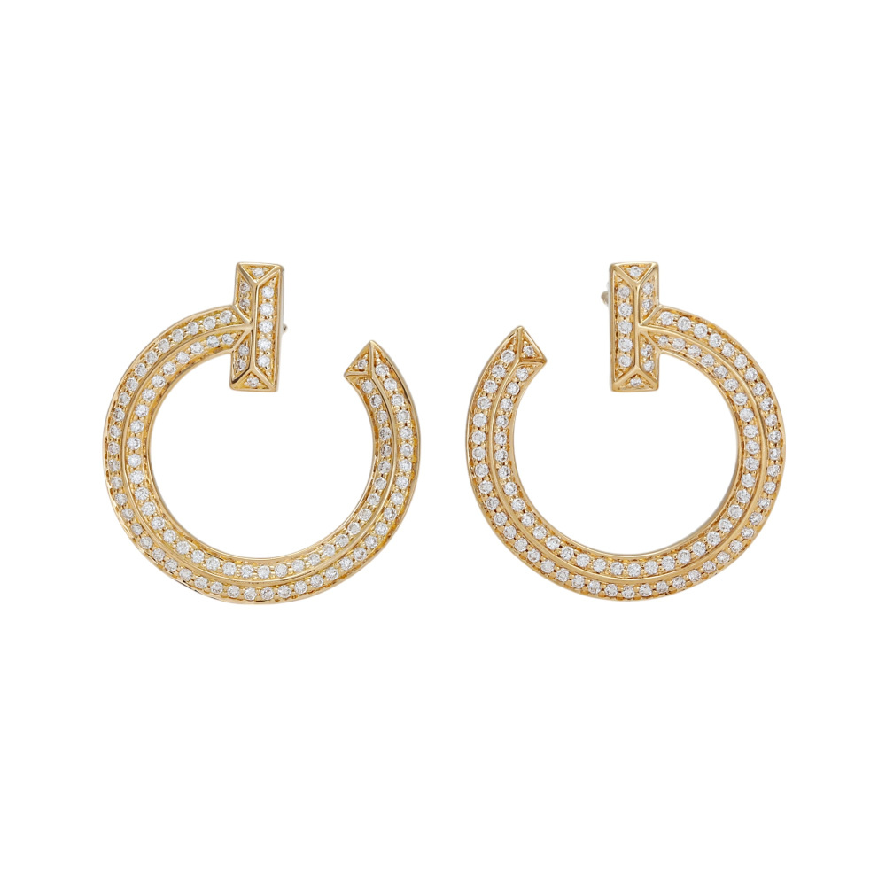 ティファニーピアス 中古] ティファニー ティファニー T T ワン オープン フープ 68408083