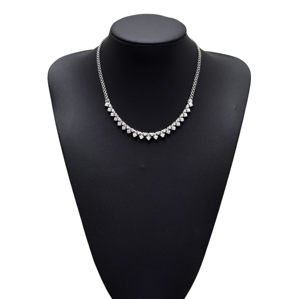 ダイヤ ネックレス プラチナ プラチナ850 ダイヤモンド ネックレス J398463 | ユキザキセレクト