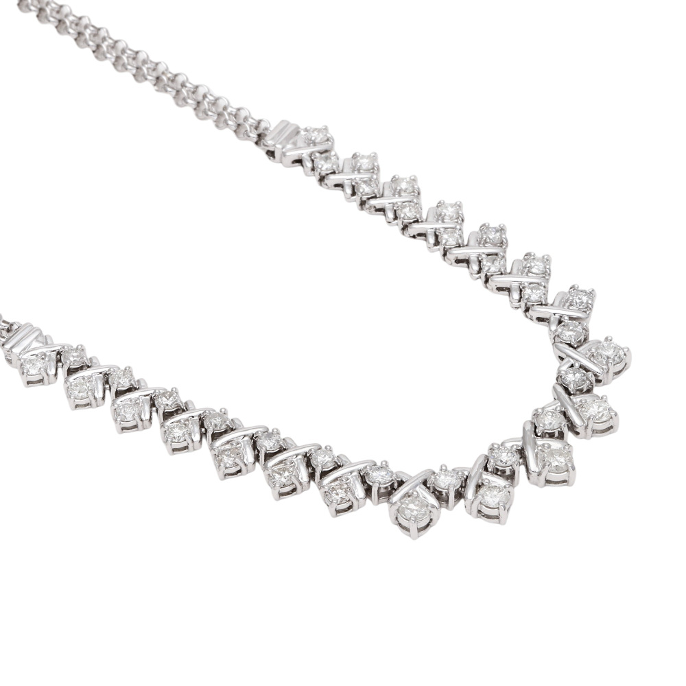 プラチナ850 ダイヤモンド ネックレス J398463 | ユキザキセレクト