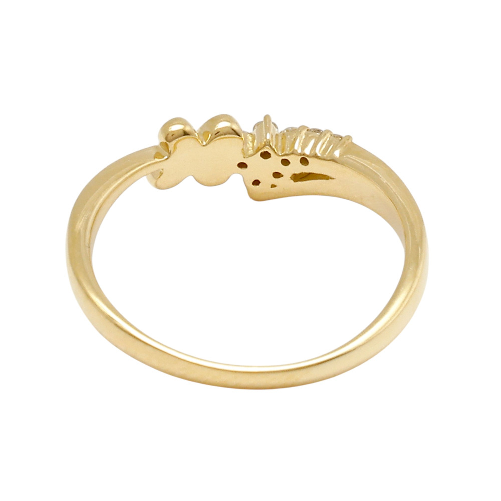 K18イエローゴールド ダイヤモンド リング J398659 | ユキザキセレクト