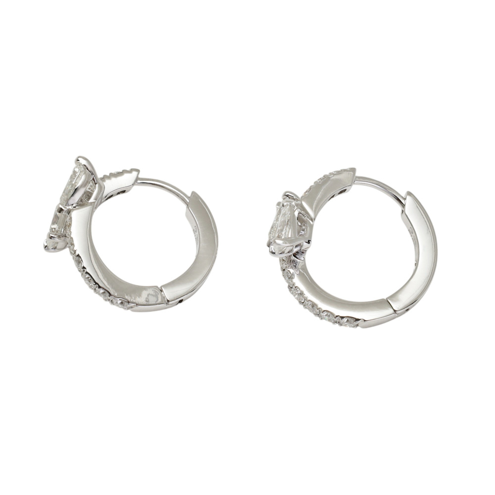 中古] グラフ デュエット ダイヤモンド フープ RGE1564 ピアス J399547 | ジュエリーのゆきざき