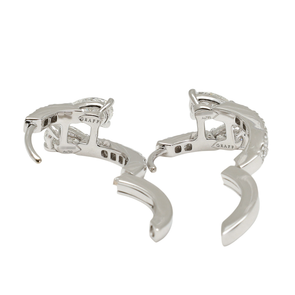 中古] グラフ デュエット ダイヤモンド フープ RGE1564 ピアス J399547 | ジュエリーのゆきざき