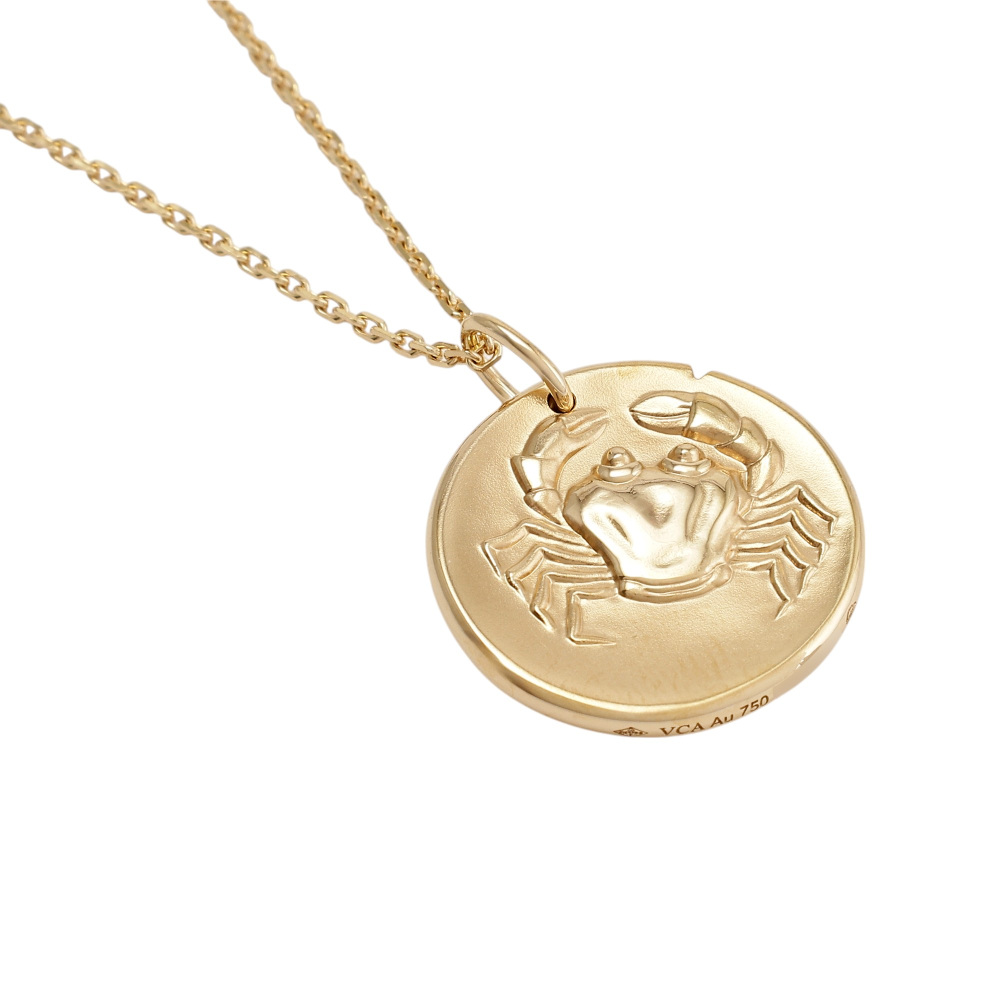 中古] ヴァンクリーフ&アーペル ゾディアック メダル カンクリ (蟹座