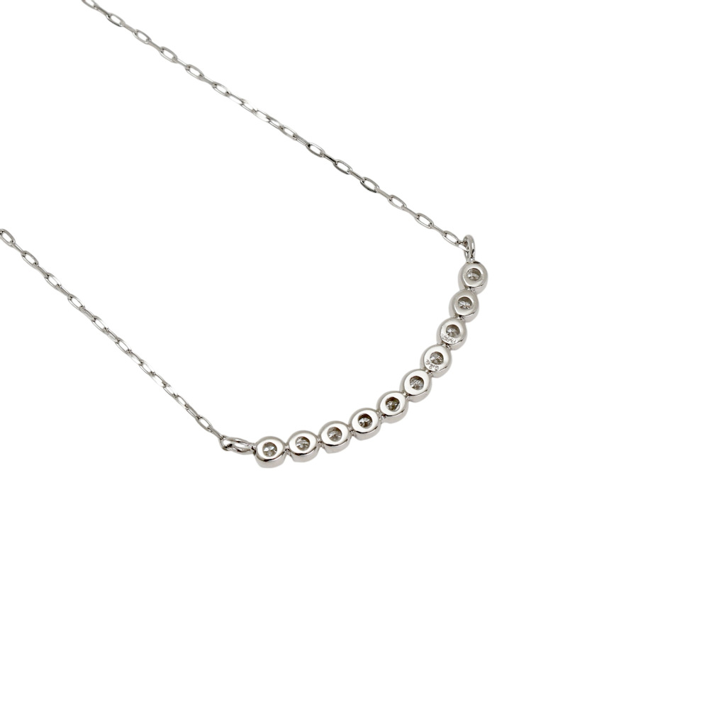 プラチナ900 プラチナ850 ダイヤモンド ネックレス J401419 | ユキザキ