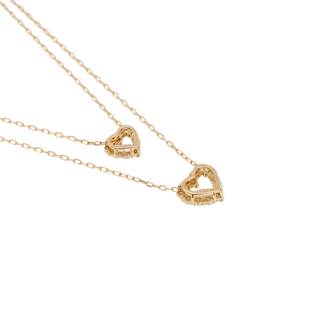 K18ピンクゴールド ダイヤモンド ネックレス J402261 | ユキザキ