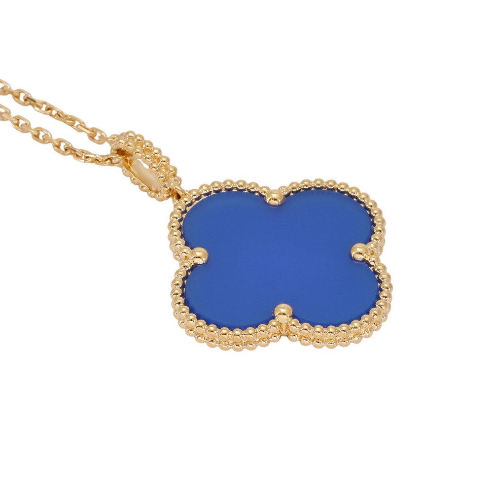 バンクリ　ネックレス 中古] ヴァンクリーフ&アーペル マジックアルハンブラ ロング