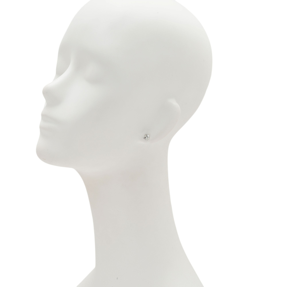 プラチナ900 ダイヤモンド ピアス片方 J402538 | ユキザキセレクト