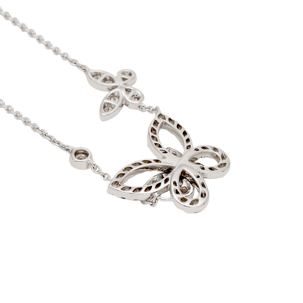 中古] グラフ バタフライシルエット ダブル ダイヤモンド RGP745