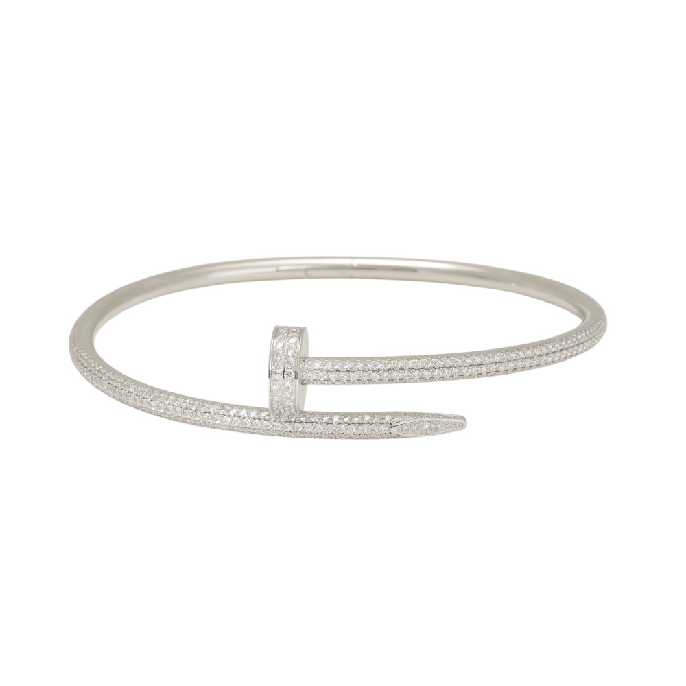 カルティエ Cartier ジュストアンクル フルパヴェ ダイヤモンド Cartier カルティエ ジュストアンクル フルパヴェ ダイヤモンド