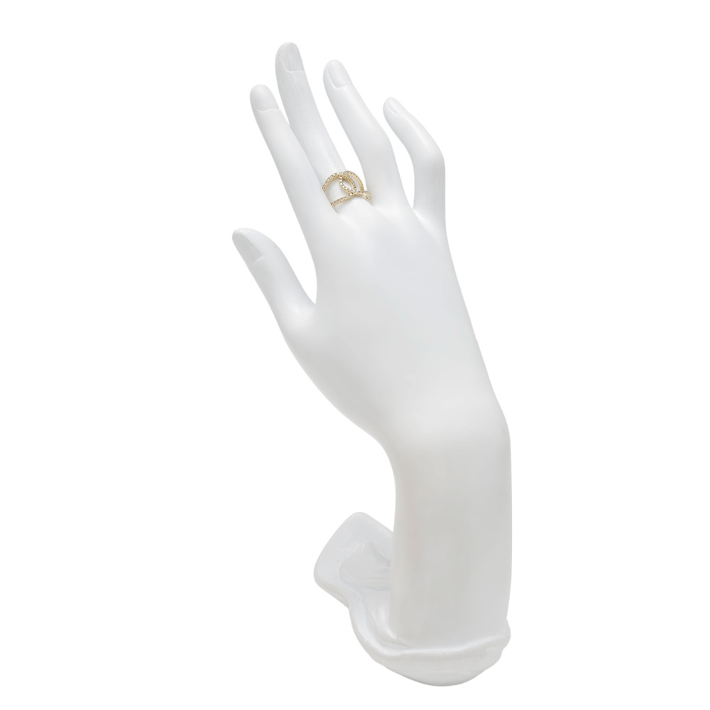 K18 yellow gold diamond ring J404665 | Yukizaki Select Jewelry