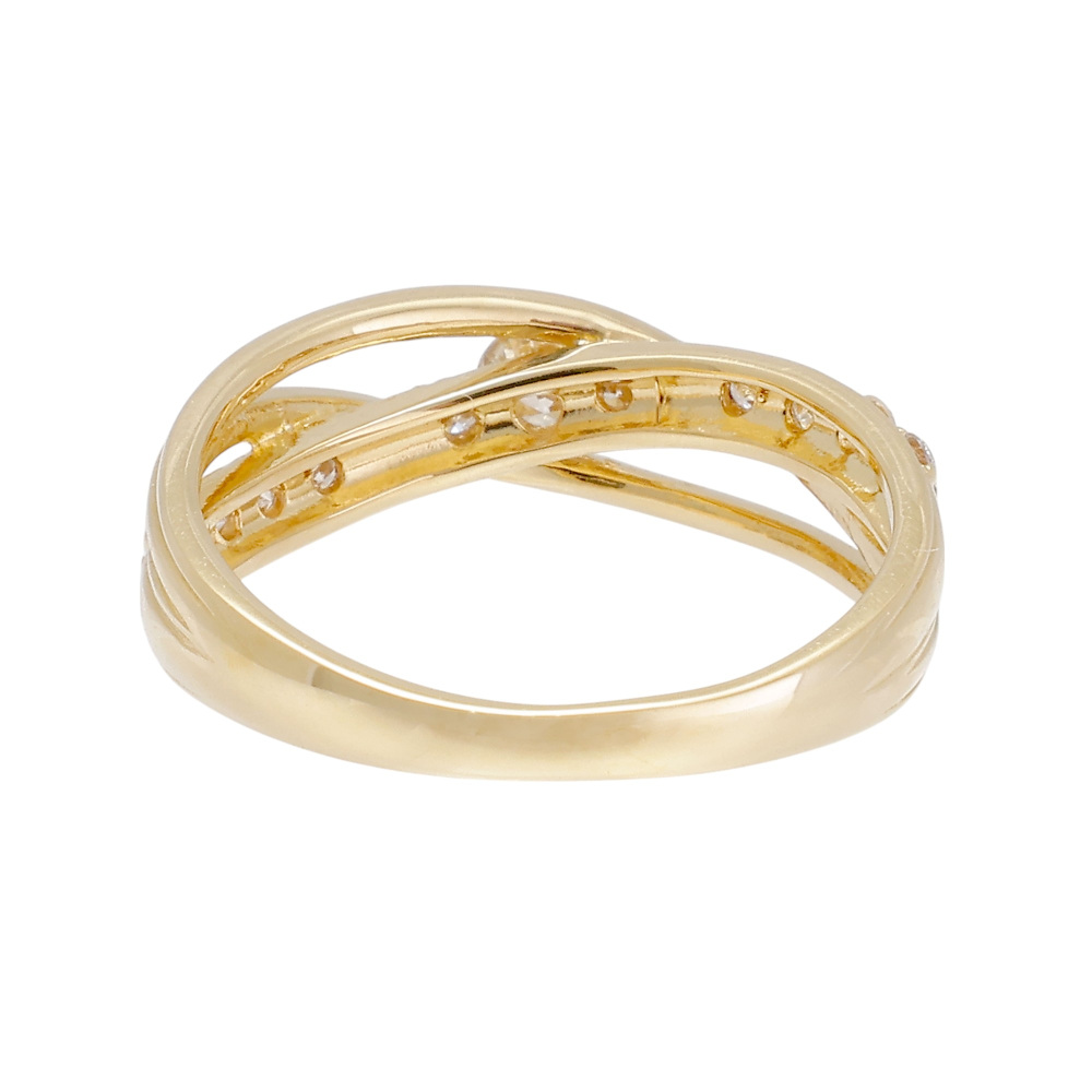 K18イエローゴールド ダイヤモンド リング J404669 | ユキザキセレクト