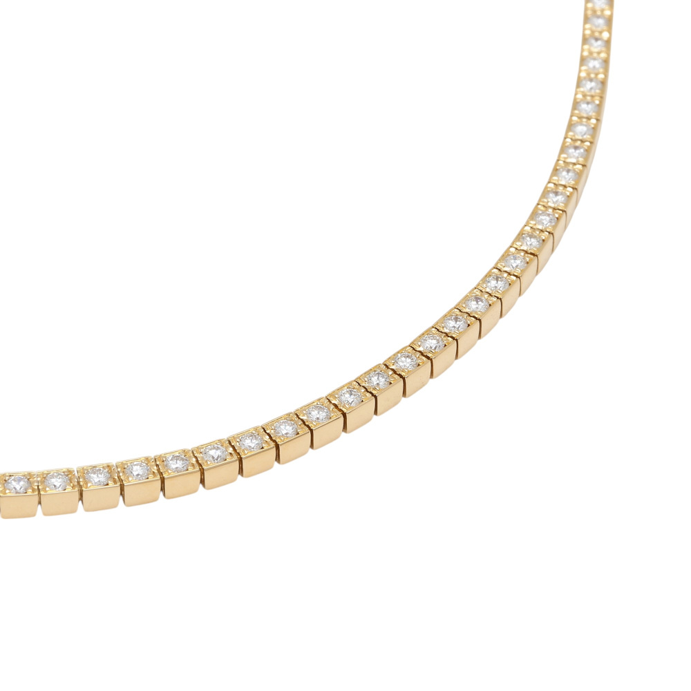 中古] カルティエ ラニエール フルダイヤ B6015102 ブレスレット