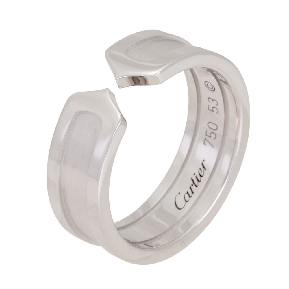 ◆VINTAGE◆【Cartier】2C C*ドゥ USED] Cartier 2C C Do Small B4040500 ring J405482 | Yukizaki