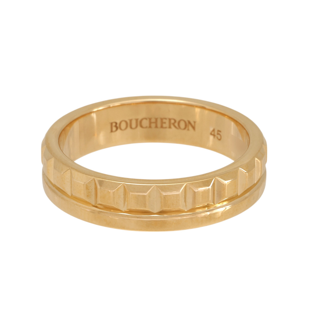 中古] ブシュロン キャトルラディアント ハーフ JAL00251 リング