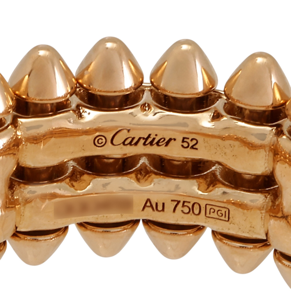 中古] カルティエ クラッシュ ドゥ カルティエ リング ダブル B4237800