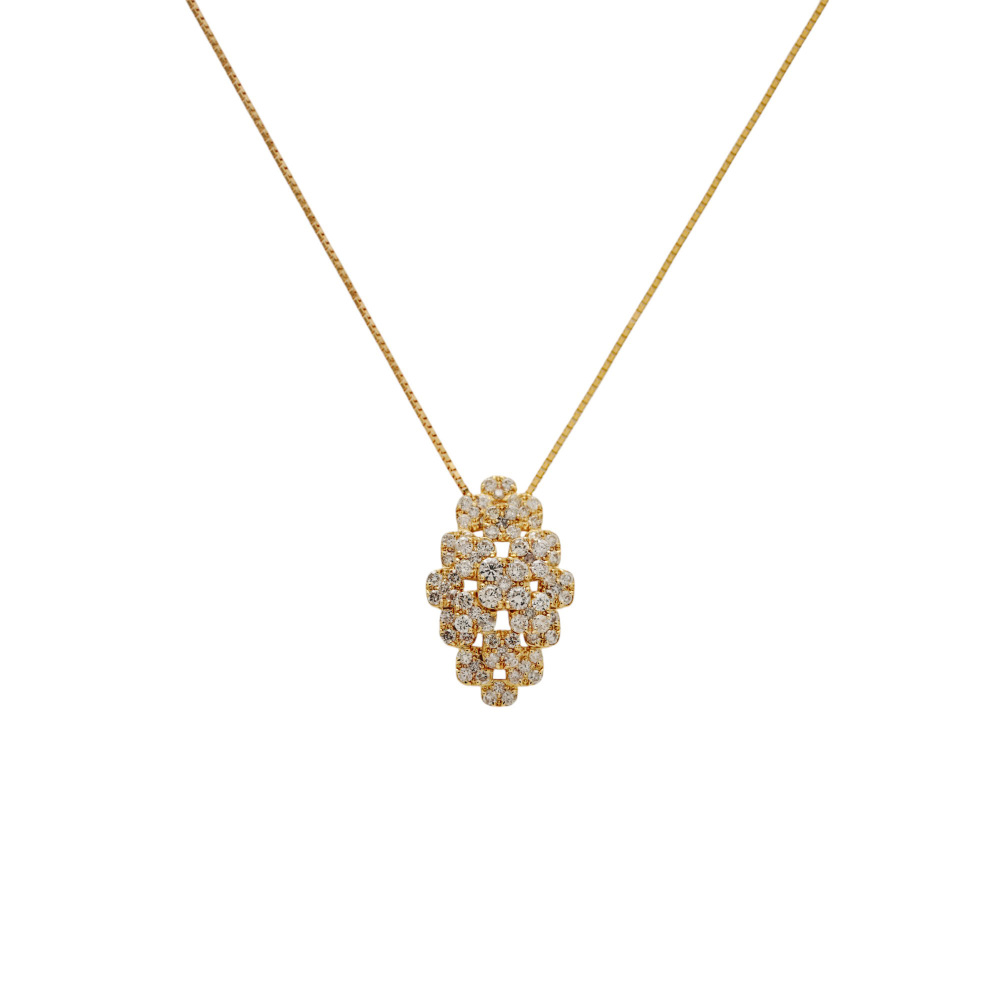 K18イエローゴールド ダイヤモンド ネックレス J406664 | ユキザキ