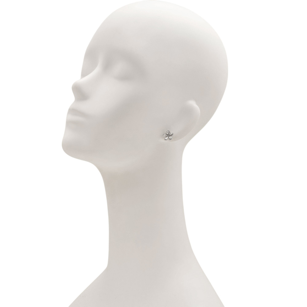 14KWGダイヤモンドピアス K18ホワイトゴールド ダイヤモンド ピアス J406952 | ユキザキセレクト