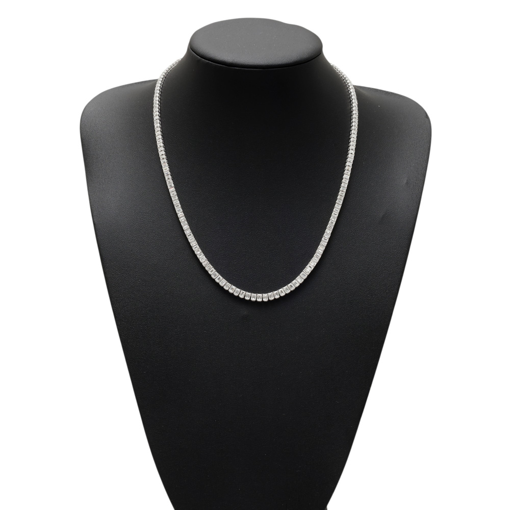 PT900 ダイヤモンド テニス ネックレス J406958 | ユキザキセレクト