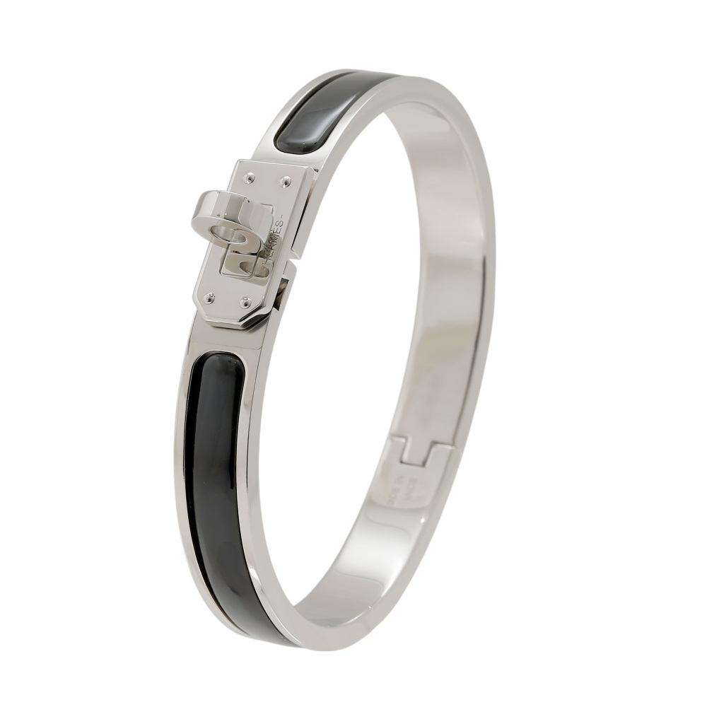 【最終値下げ】 HERMES エナメルブレスレット　ミニクリック　ケリー エナメルブレスレット 《ミニ・クリック・ケリー/エリオスの王国