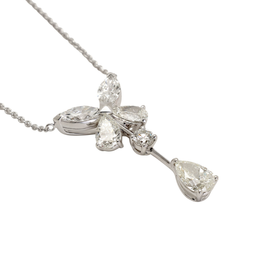 中古] グラフ クラシックバタフライ ペアシェイプ ダイヤモンド RGP178