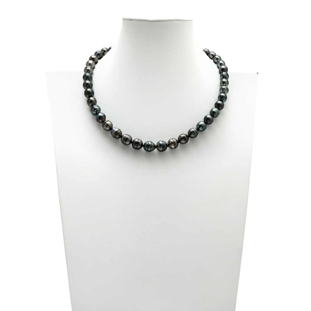 SV シルバー 黒蝶パール パール ネックレス J407060 | ユキザキ