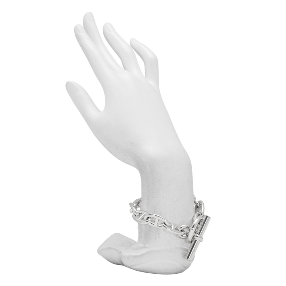 美品] エルメス シェーヌダンクル GM 12コマ H101672B ブレスレット