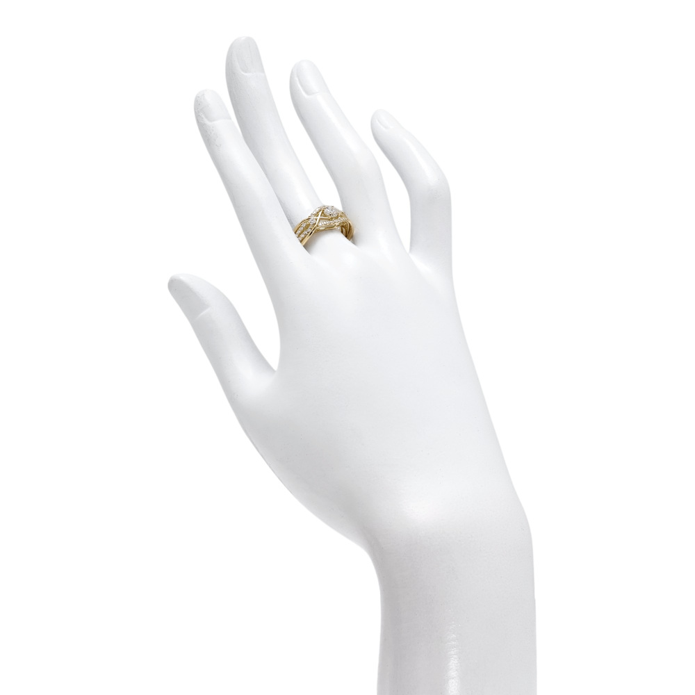 K18イエローゴールド ダイヤモンド リング J407179 | ユキザキセレクト