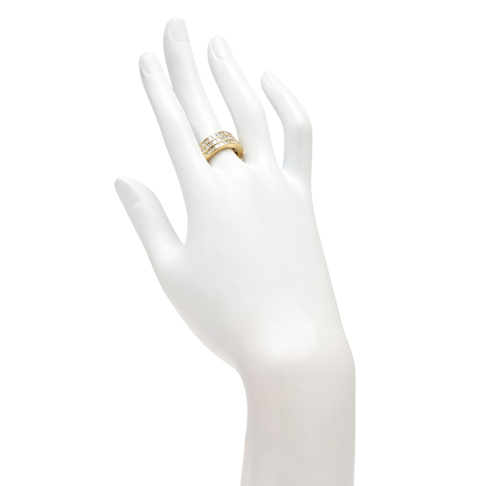 K18　ダイヤリング K18イエローゴールド ダイヤモンド リング J407457 | ユキザキセレクト