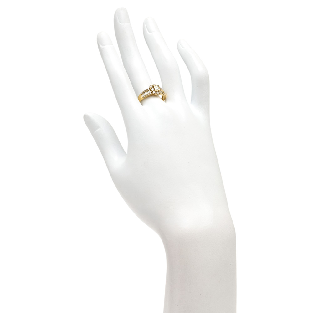 K18イエローゴールド ダイヤモンド リング J407485 | ユキザキセレクト