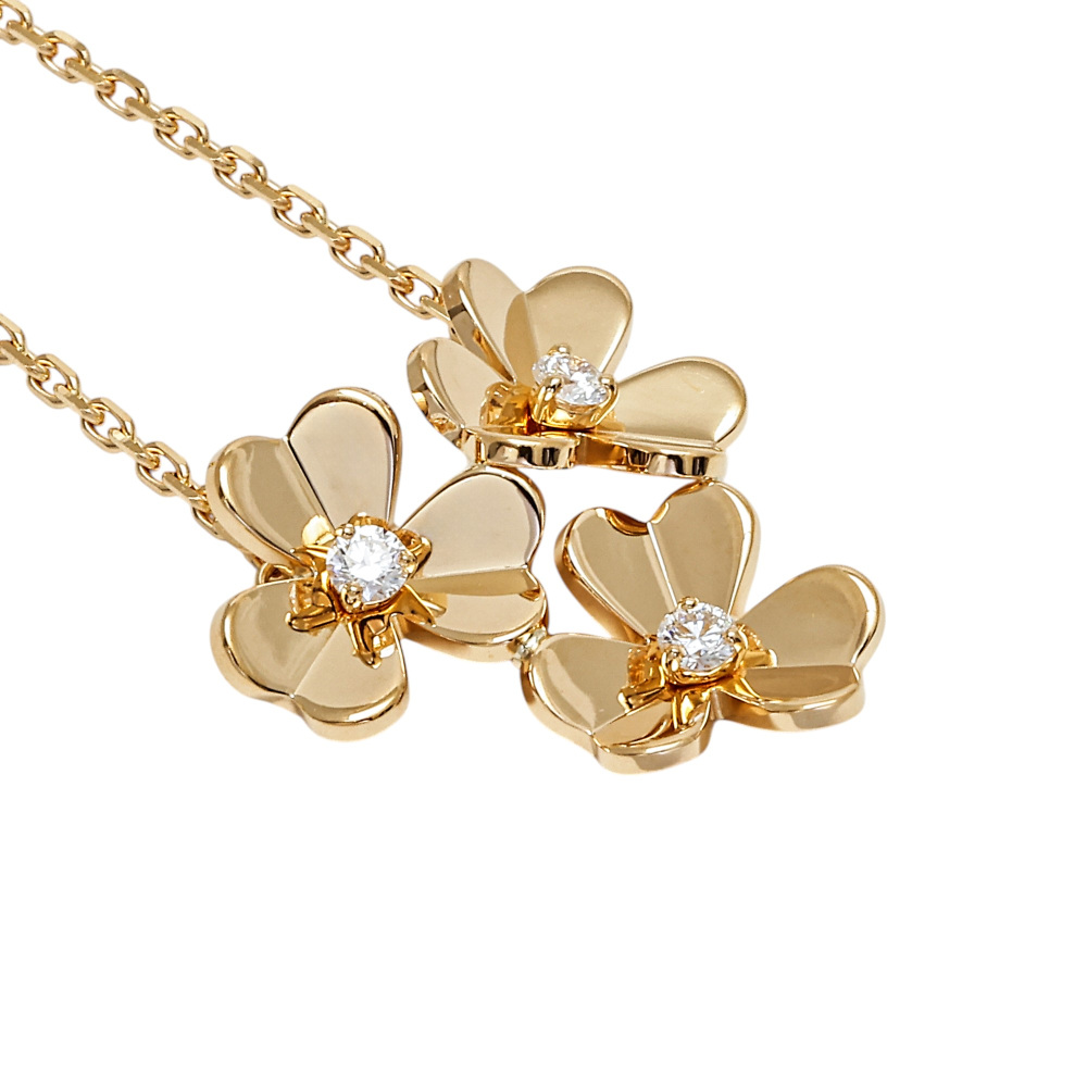 未使用] ヴァンクリーフ&アーペル フリヴォル 3フラワー ミニモデル