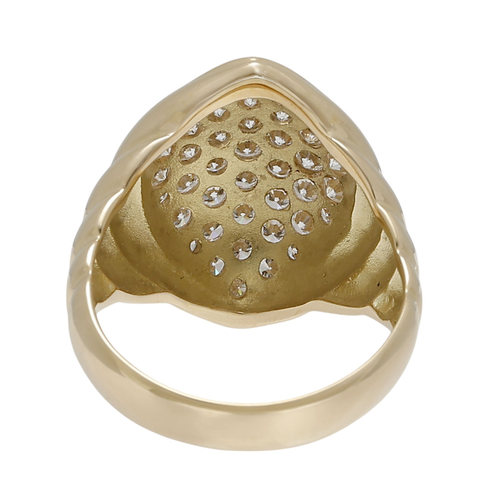 K18イエローゴールド ダイヤモンド リング J408449 | ユキザキセレクト