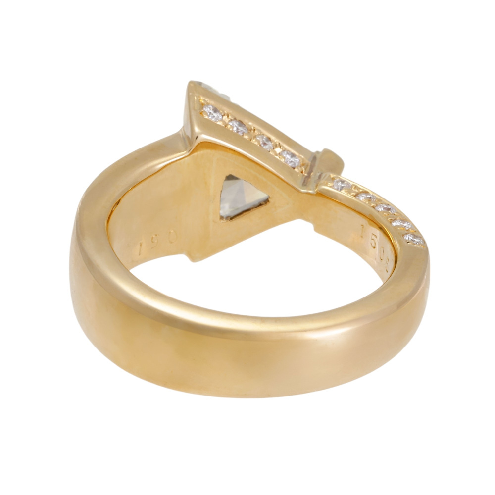 ゴールドリング K18イエローゴールド ダイヤモンド リング J408579 | ユキザキセレクト