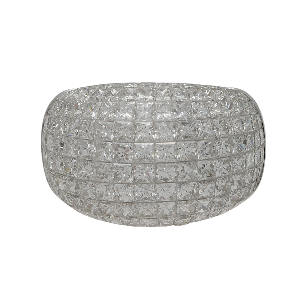 K18ホワイトゴールド ダイヤモンド リング J408730 | ユキザキセレクト