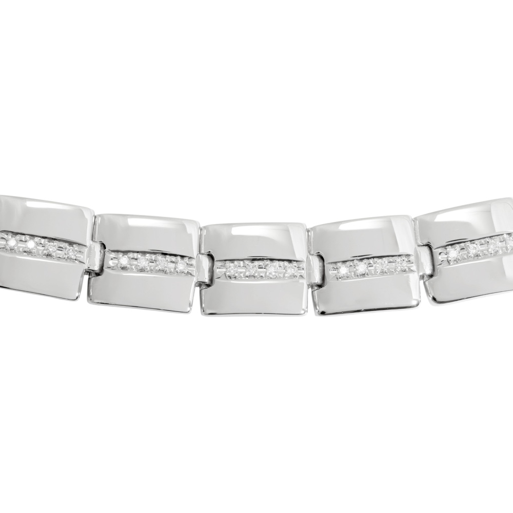 Platinum 900 Platinum 850 Diamond Bracelet J409447 | Yukizaki