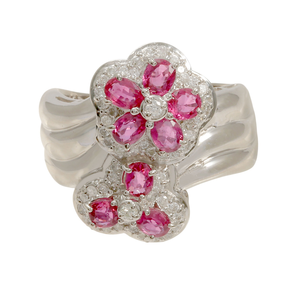 PT900 ルビー ダイヤモンド リング 楽天市場】Pt900 ルビー ダイヤモンド リング【鑑別書付】指輪 ルビー