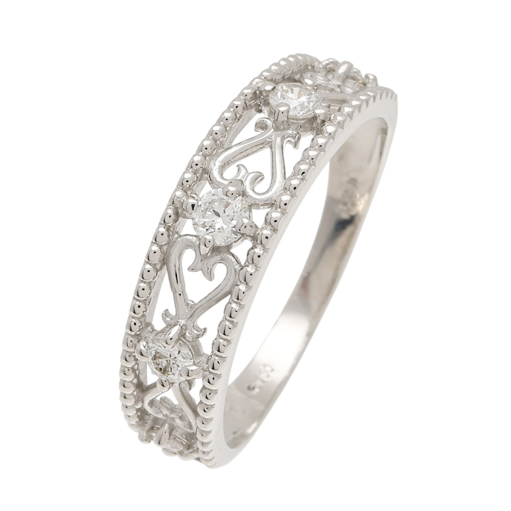 プラチナ900水晶リング PT900(プラチナ900)水晶リングをお買取しました