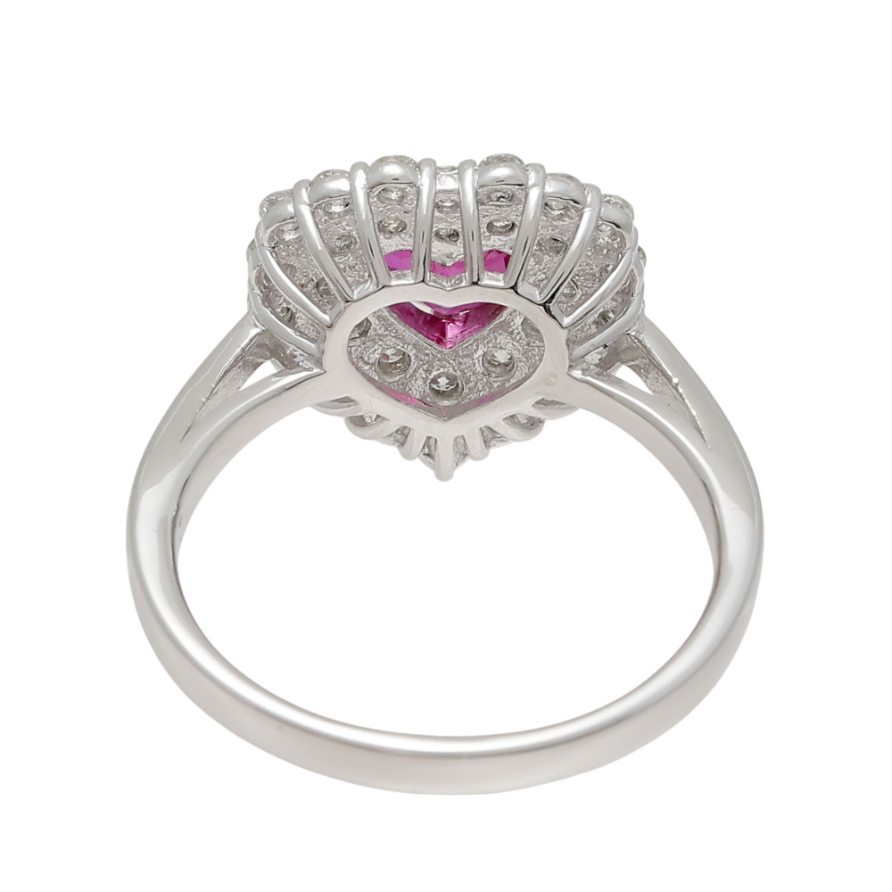 PT900 ルビー ダイヤモンド リング J410065 | ユキザキセレクトジュエリー