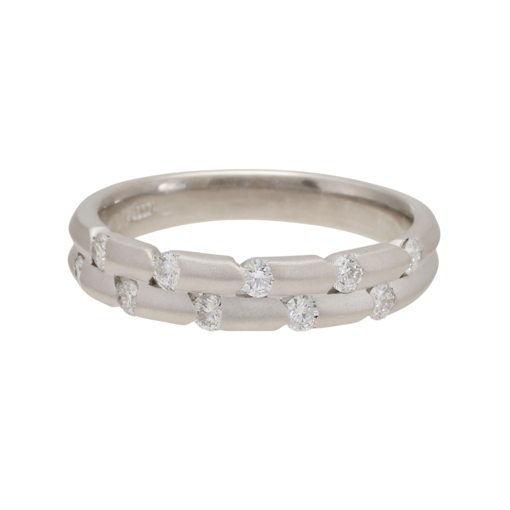 プラチナ900 ダイヤモンド リング J410187 | ユキザキセレクトジュエリー